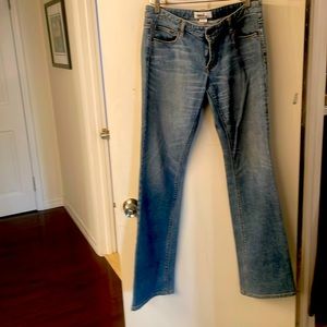 Armani exchange denim boot cut 10 long